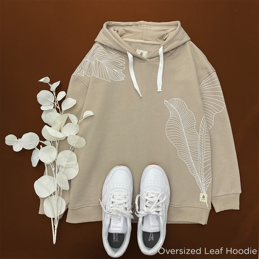 The Oversized Leaf Adult Hoodie (HOODIE ONLY)