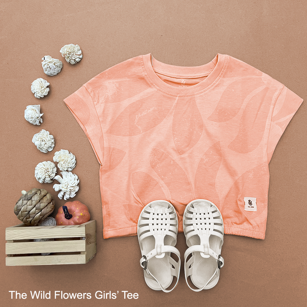 The Wildflower T-shirt ONLY For Girls
