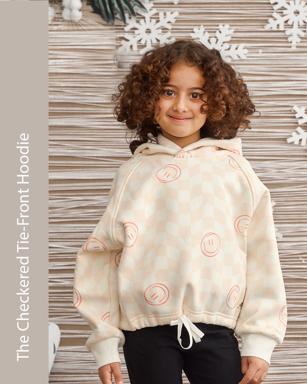 The Checkered Girls Hoodie (HOODIE ONLY)