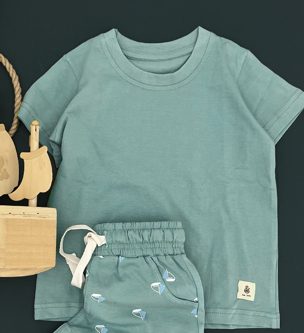 The Mint Pajama T-Shirt For Boys (T-SHIRT ONLY)