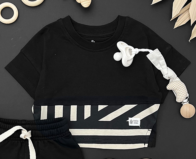 The Wrapped T-shirt For Baby Girls (T-SHIRT ONLY)