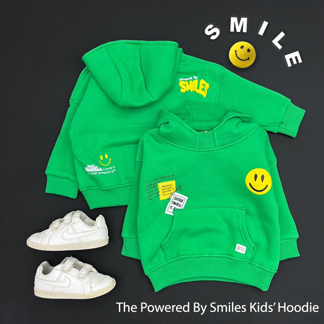 The Powered By Smiles Baby Hoodie (HOODIE ONLY)