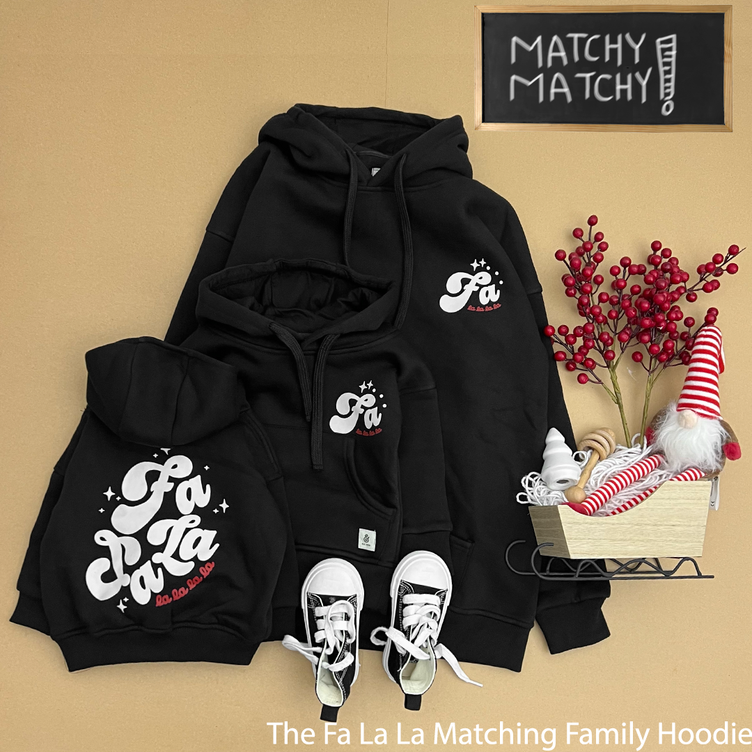 The Black Xmas: Fa La La Adult Hoodie (HOODIE ONLY)