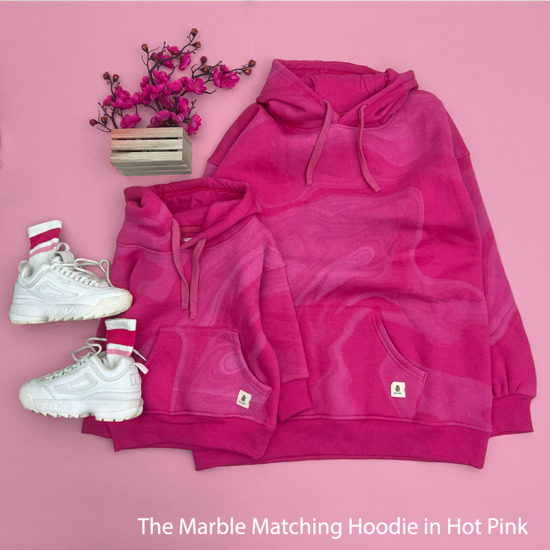 The Pink Marble Girls Hoodie (HOODIE ONLY)