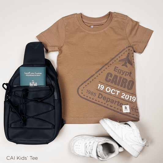 The CAI T-shirt For Boys in Tan