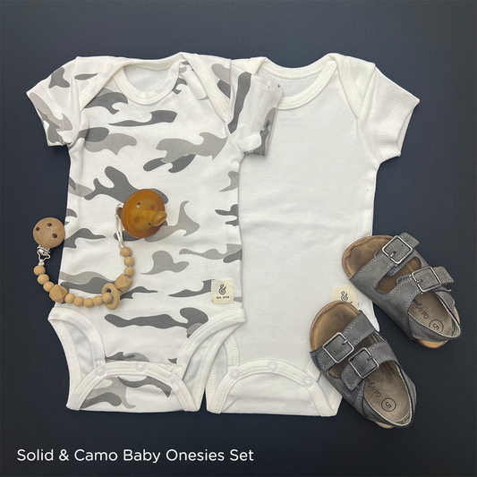 Camo Baby Onesies (Set of 2)