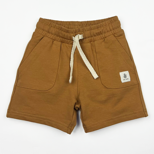 Tan Kids’ Shorts