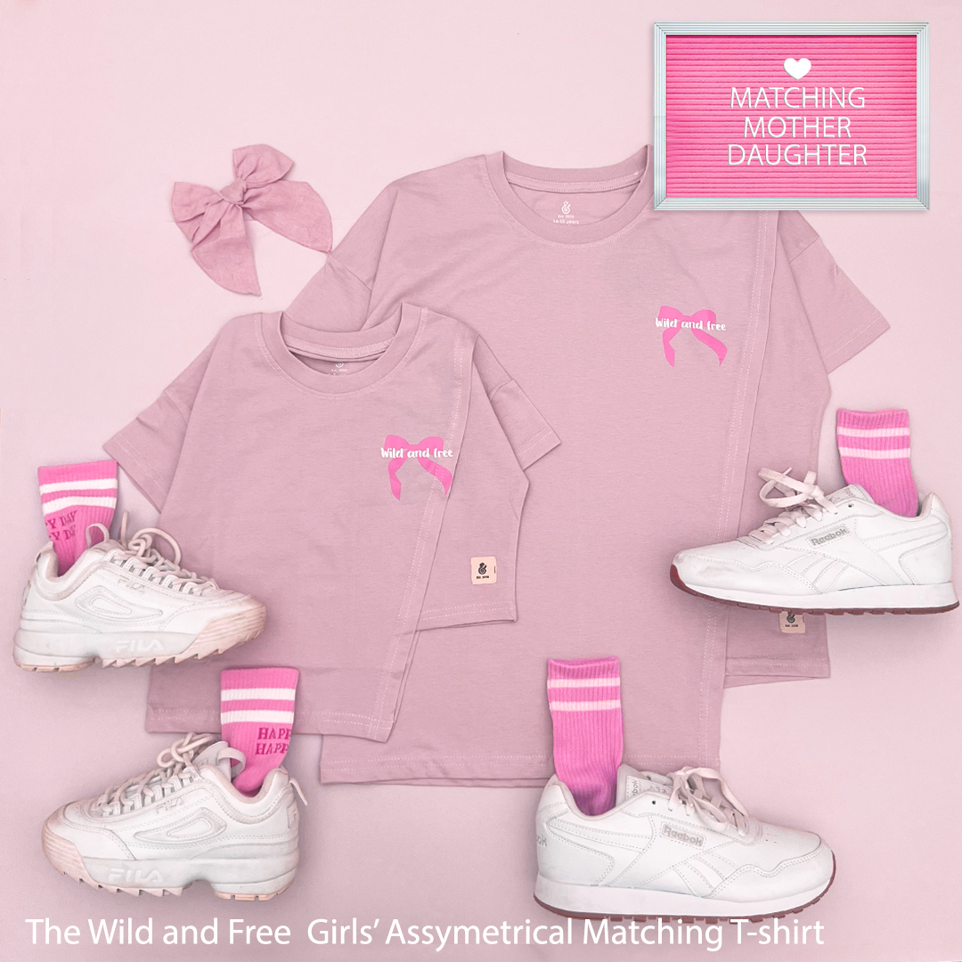 The Wild & Free in Cashmere T-shirt ONLY For Girls