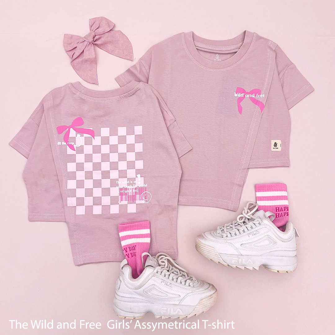 The Wild & Free in Cashmere T-shirt ONLY For Baby Girls