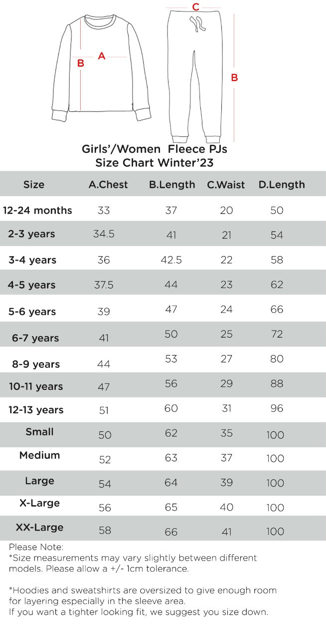 The Polar Bear Women’s PJs in Navy (ADULT PJ ONLY)