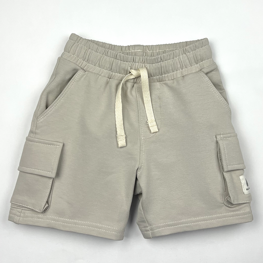 Beige Cargo Kids’ Shorts