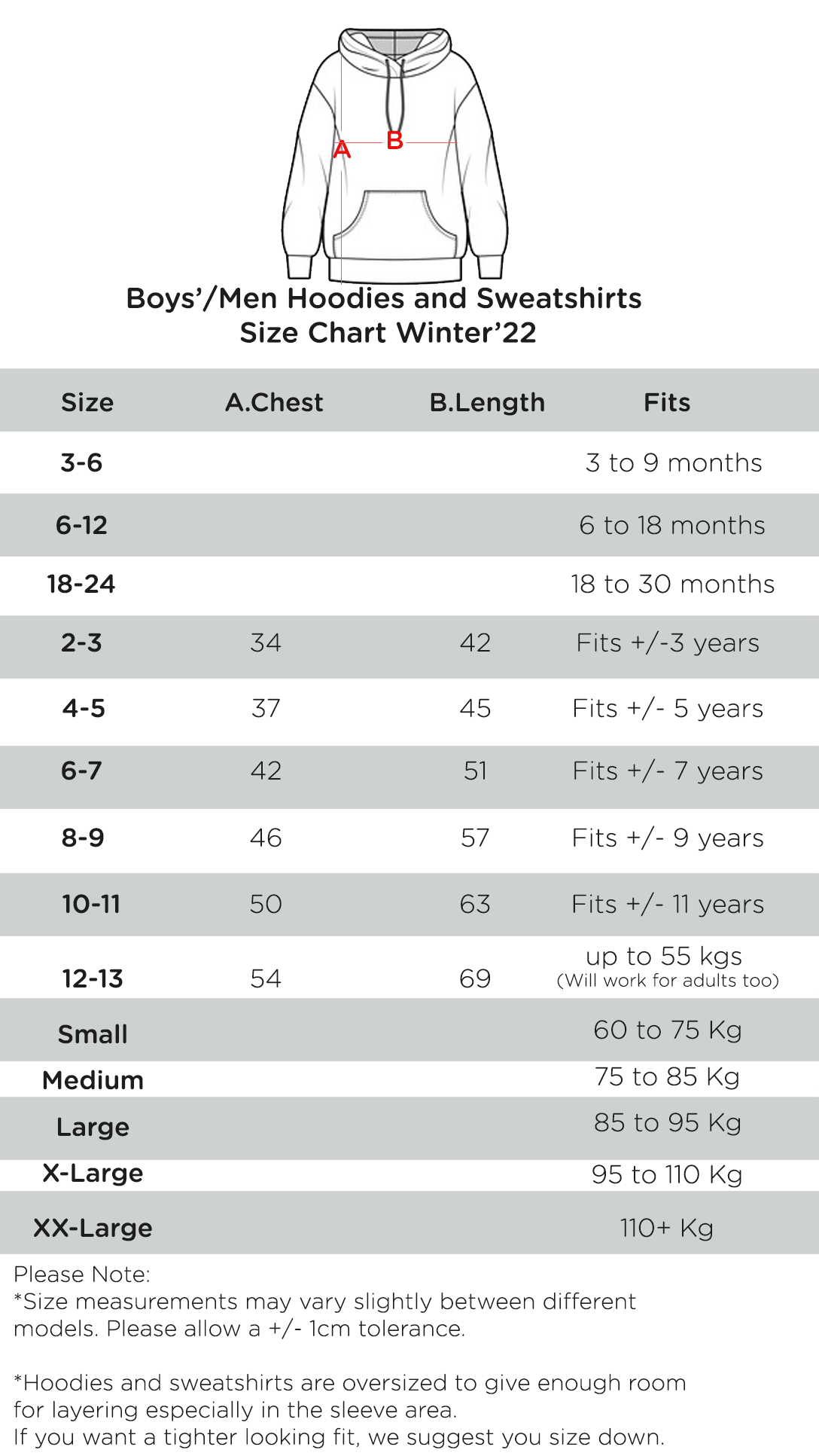 Monsters Boys' Oversized Hoodie in Latte (HOODIE ONLY)