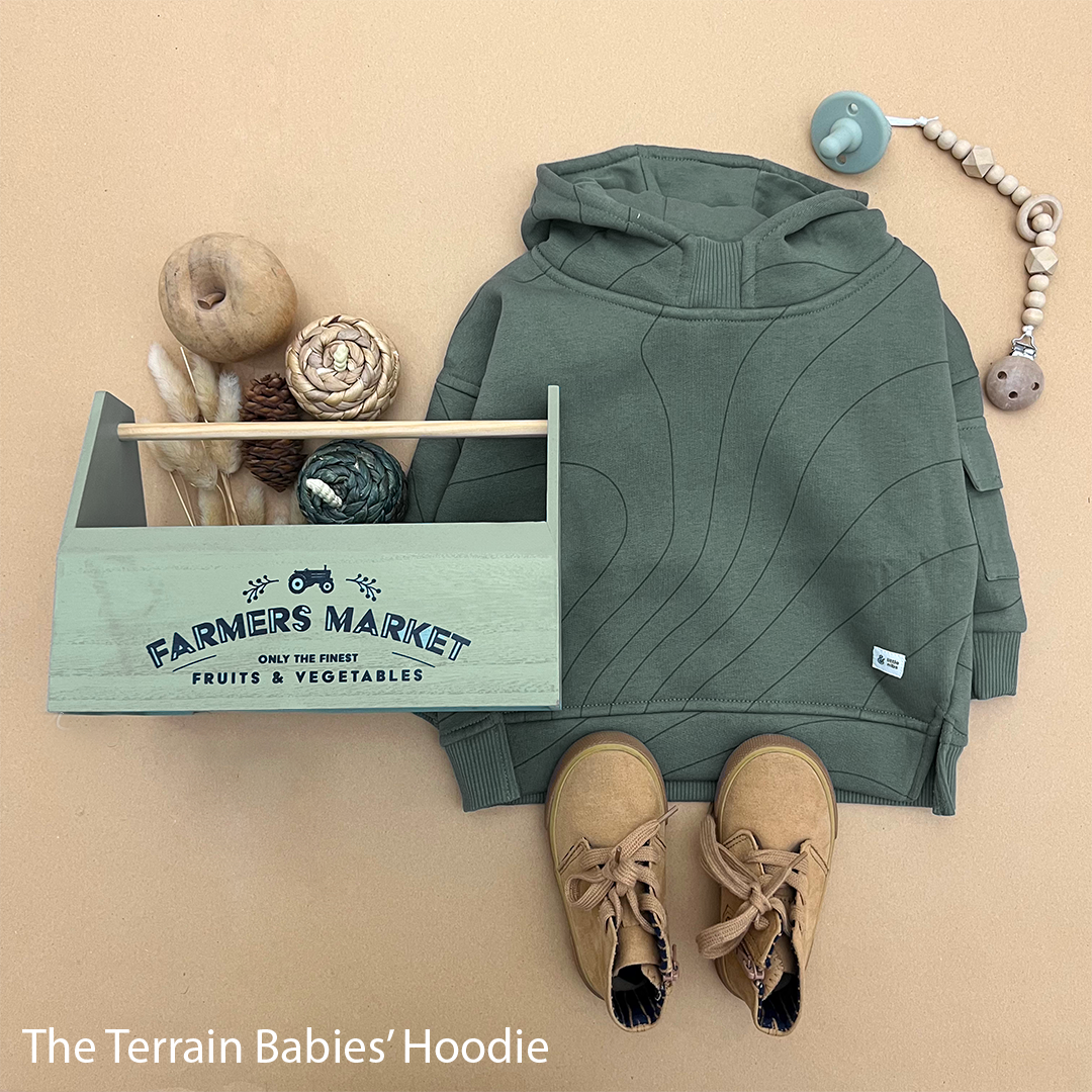 The Terrain Baby Hoodie (HOODIE ONLY)