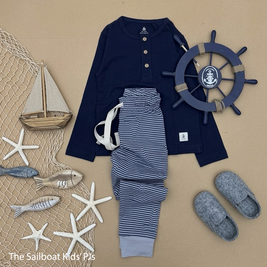 The Sailboat Fall Boys PJs