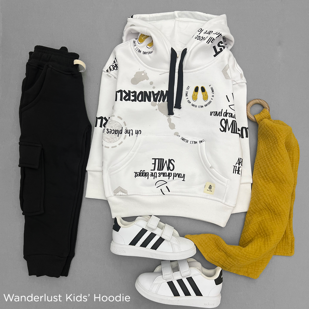 The Wanderlust Kids Hoodie (HOODIE ONLY)