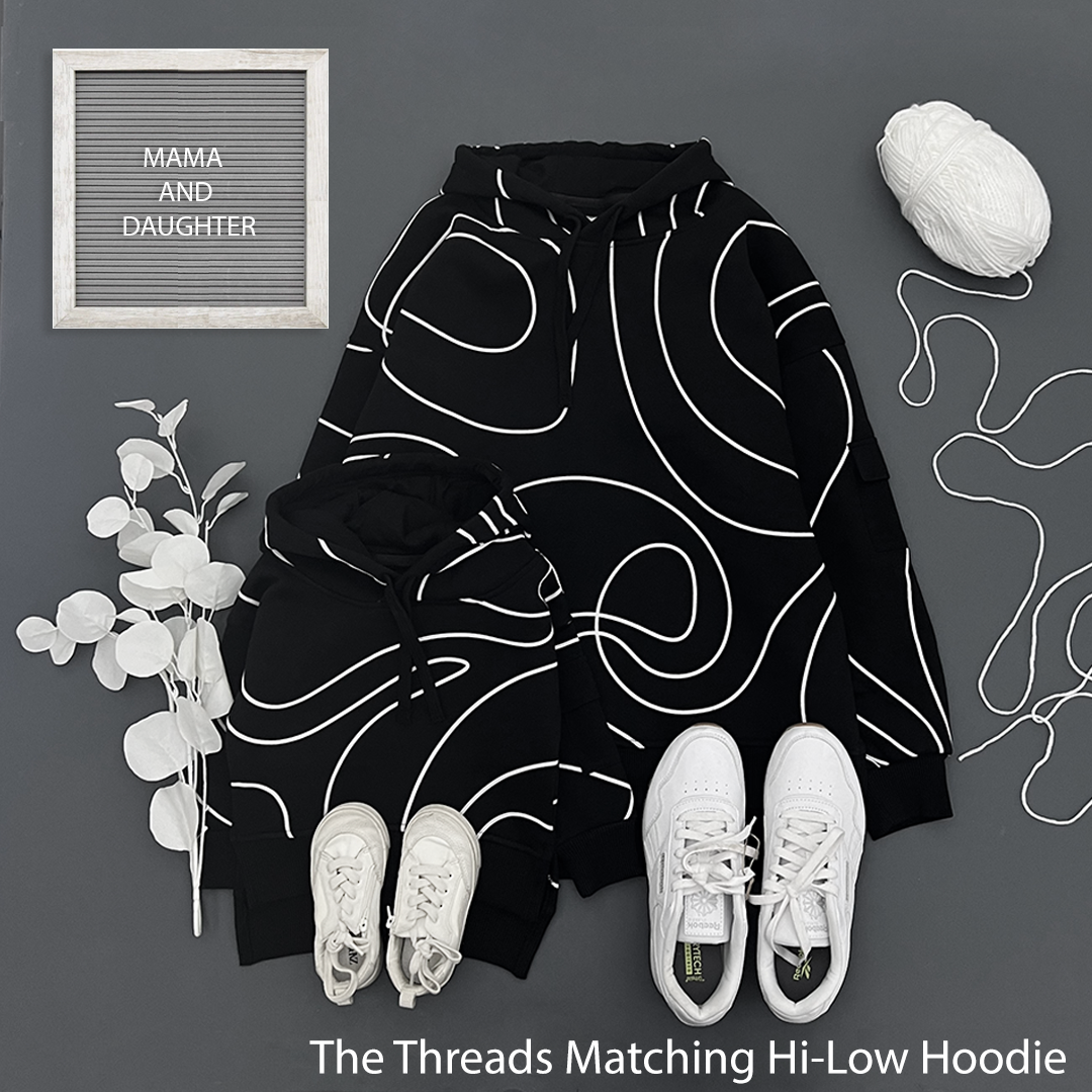 The Threads Women Hi-Low Hoodie (HOODIE ONLY)