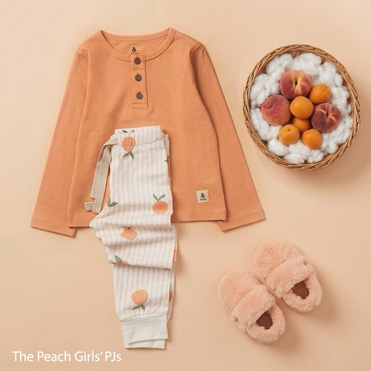 The Peaches Fall Girls PJs