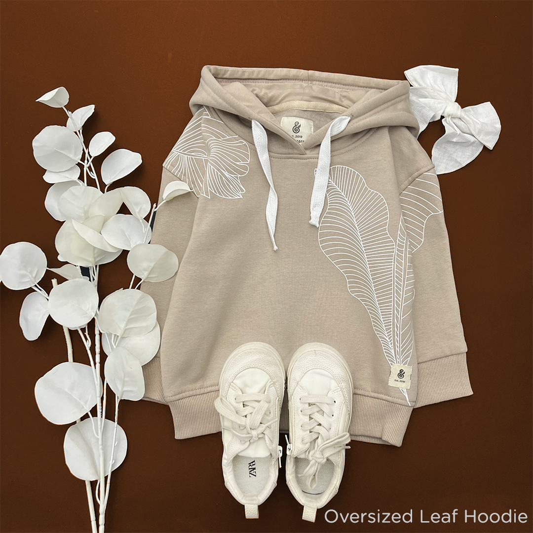 The Oversized Leaf Kids Hoodie (HOODIE ONLY)