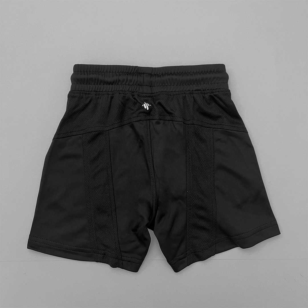 Mesh Panel Sports Shorts