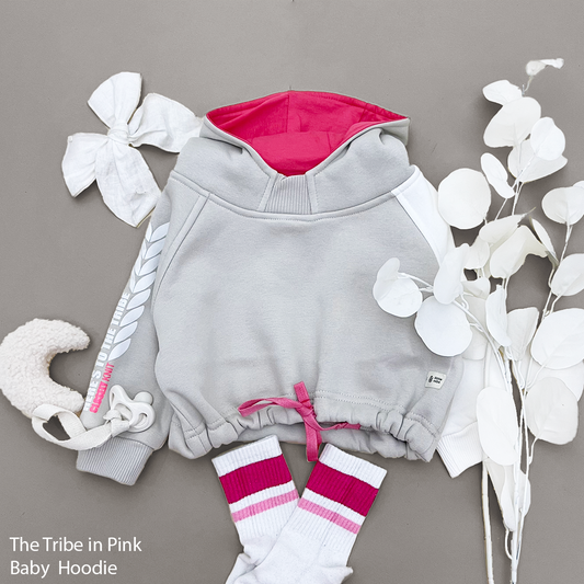 The Tribe in Pink Baby Girls Hoodie (HOODIE ONLY)