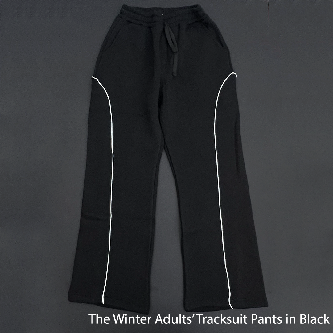 The Winter Tracksuit in Black For Adults