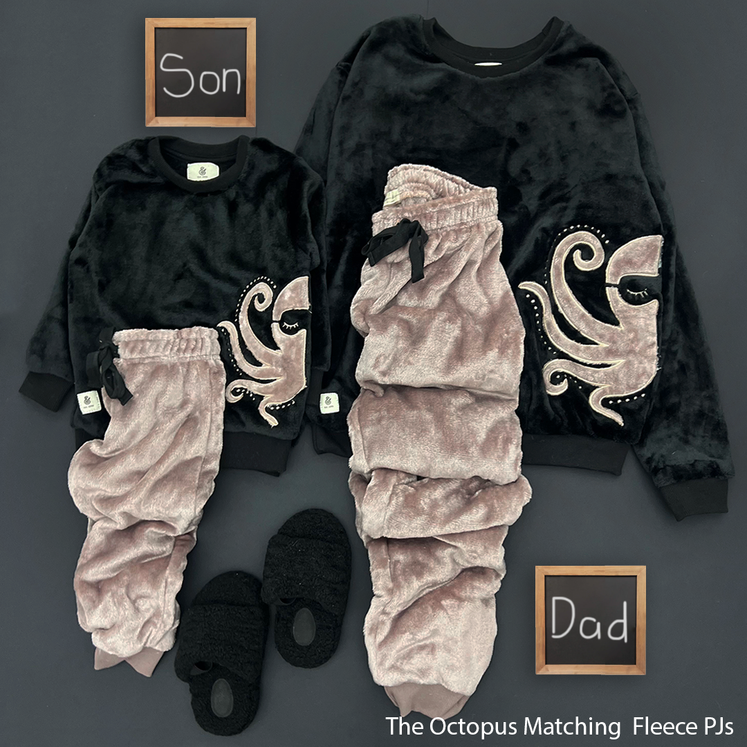 The Octopus Boys Fleece PJs