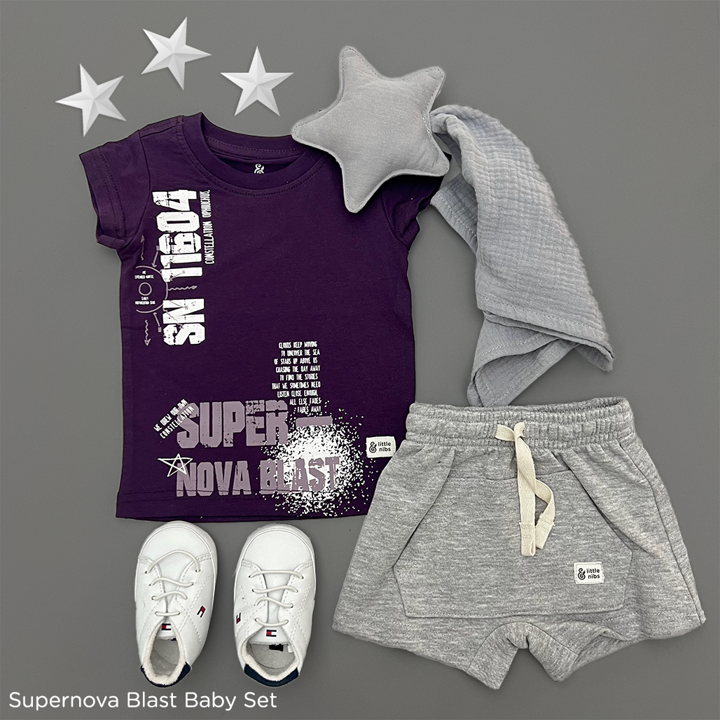 The Supernova Blast For Baby Boys (T-Shirt and Shorts ONLY)