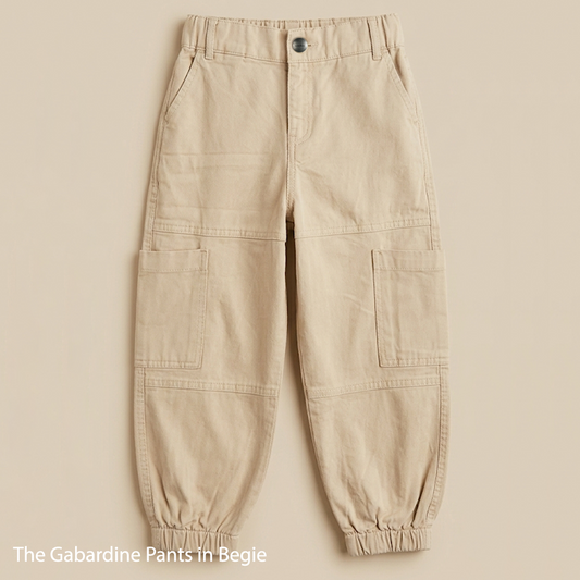 The Gabardine Pants in Beige