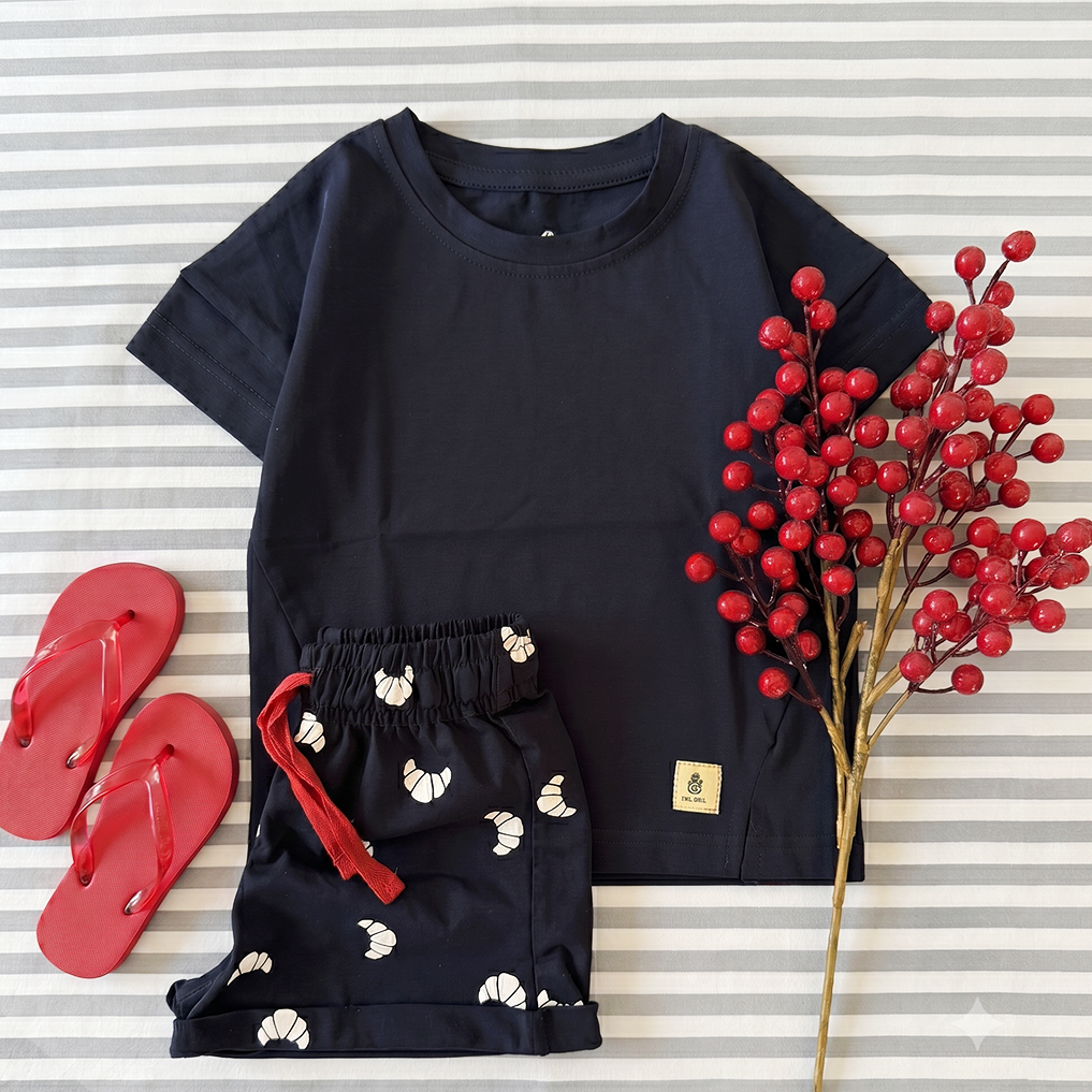The Croissant Girls PJs