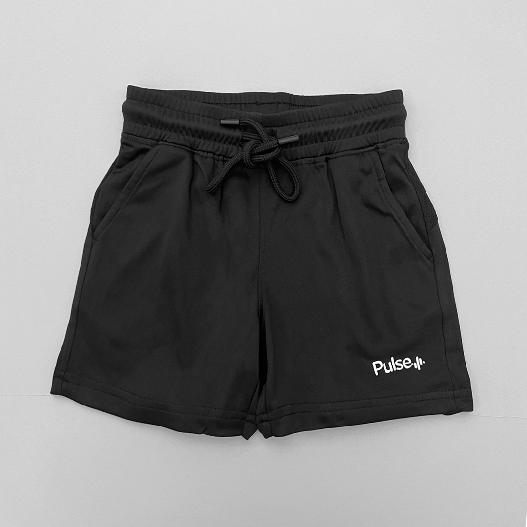 Mesh Panel Sports Shorts