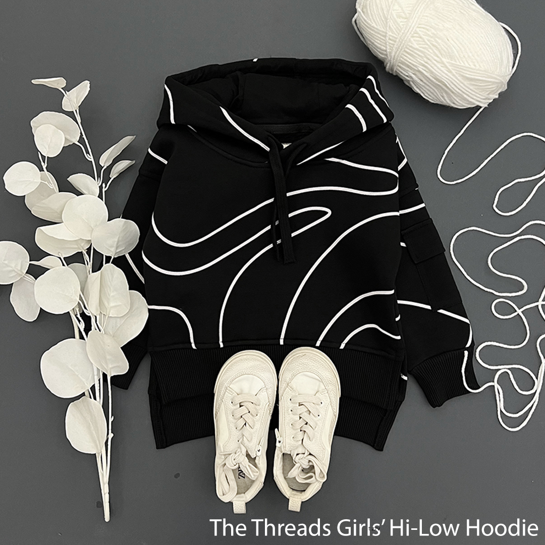 The Threads Hi-Low Girls Hoodie (HOODIE ONLY)