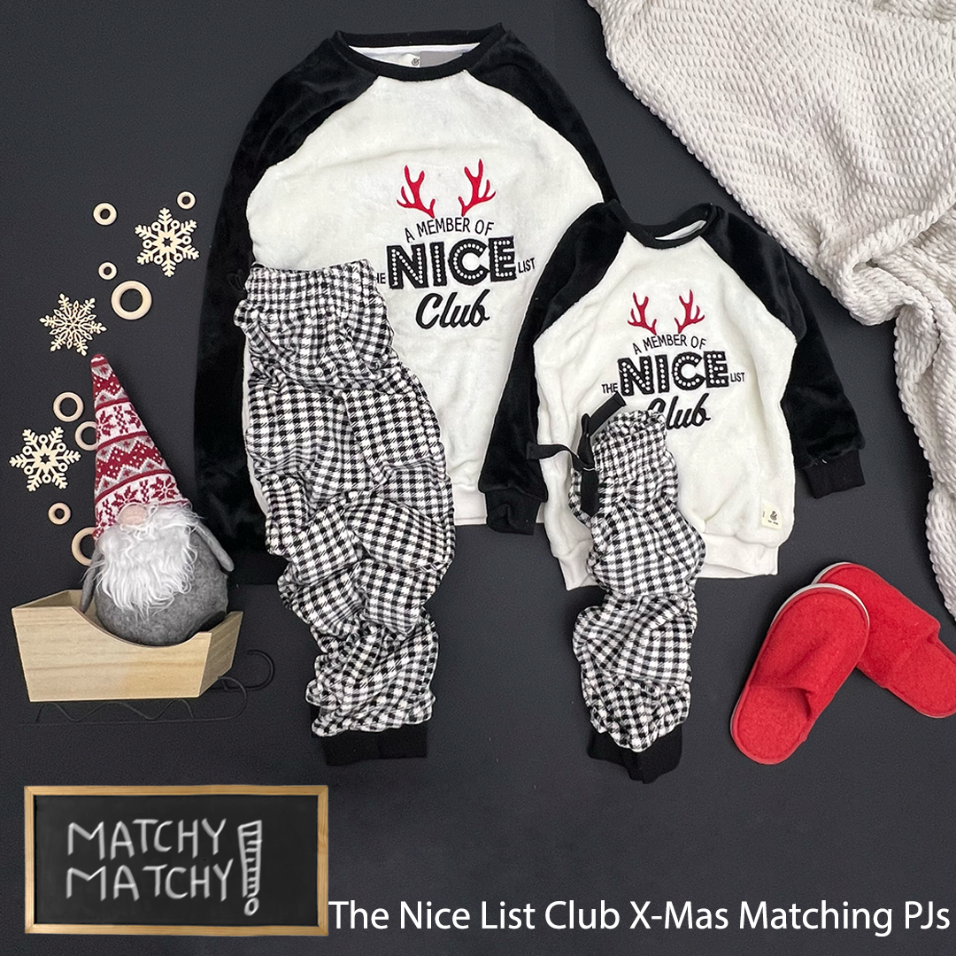 The Nice List Club Adult Fleece PJs