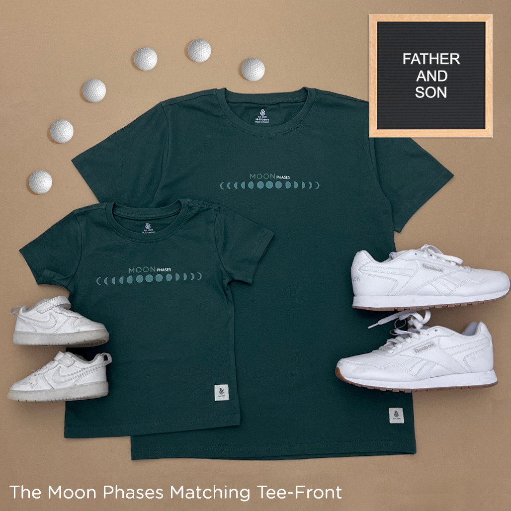 The Moon Phases T-shirt ONLY For Men