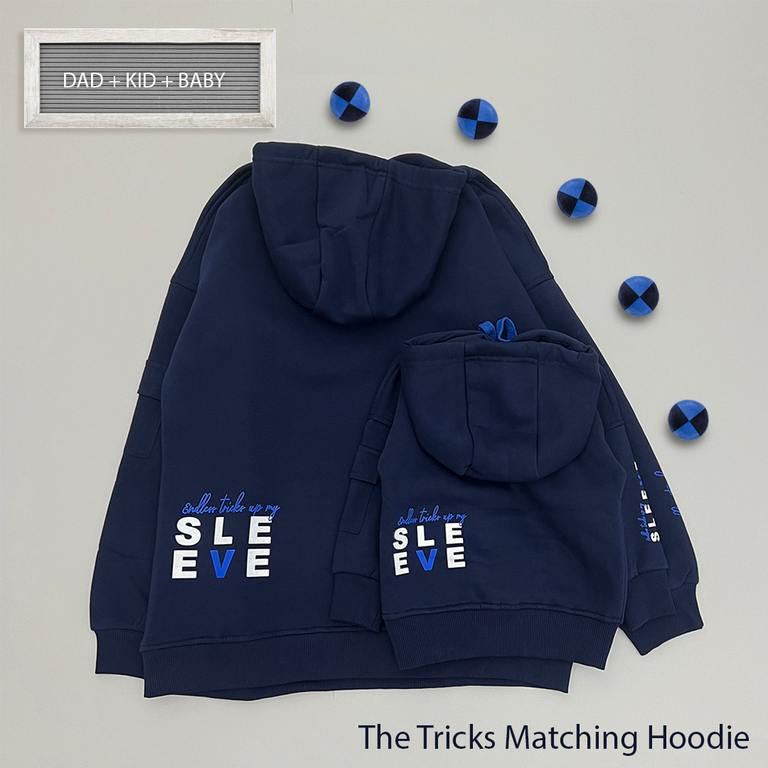 The Tricks in Blue Baby Hoodie (HOODIE ONLY)