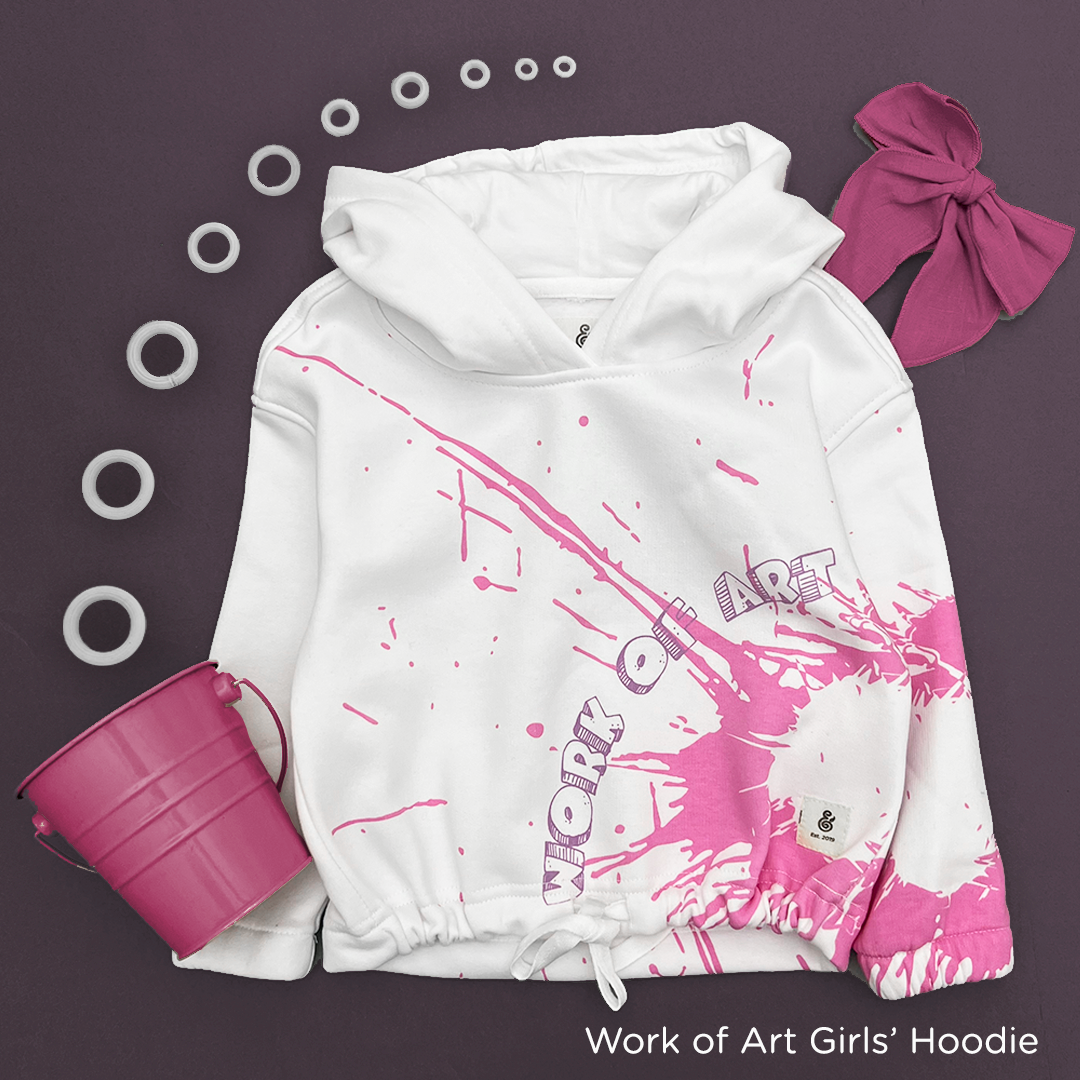 The Work of Art Girls Cropped Hoodie (HOODIE ONLY)