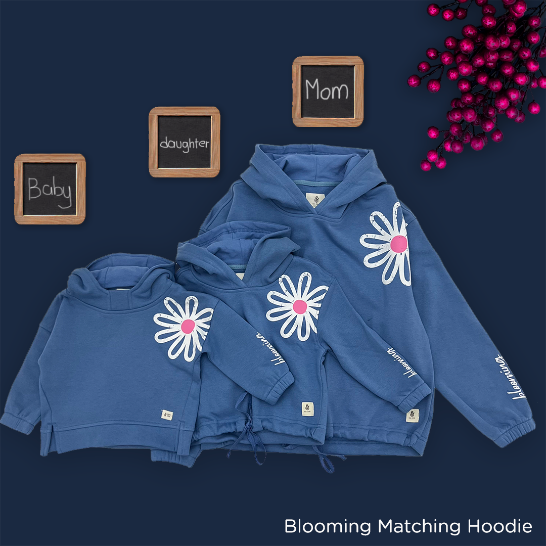 The Blooming Cropped Girls Hoodie (HOODIE ONLY)