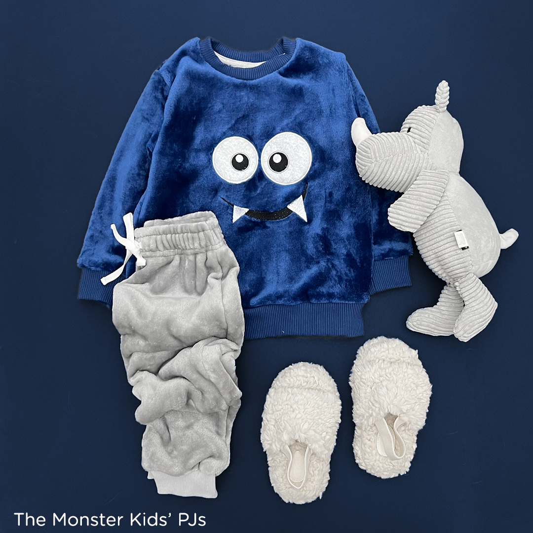 The Monster Kids’ Fleece PJs