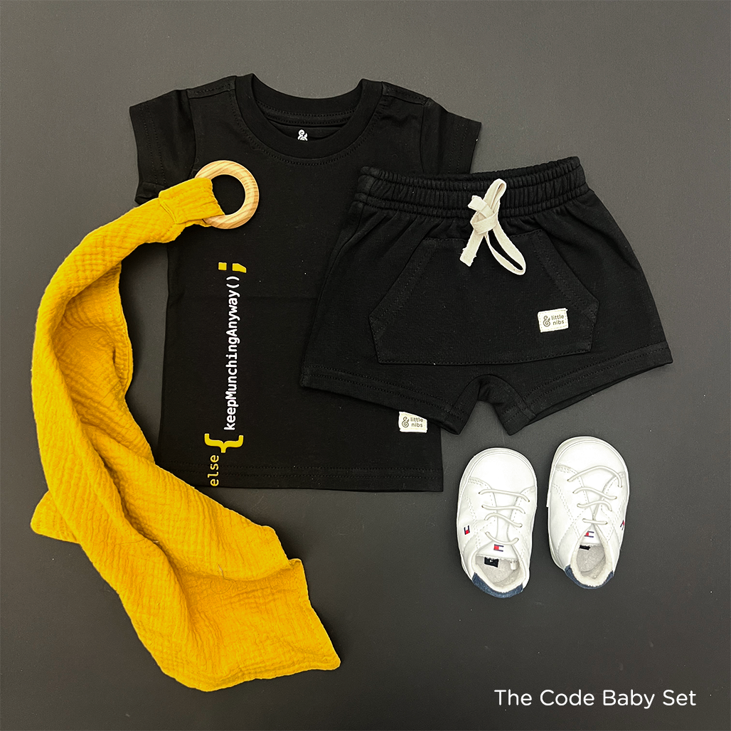 The Code Set For Baby Boys (T-Shirt and Shorts ONLY)