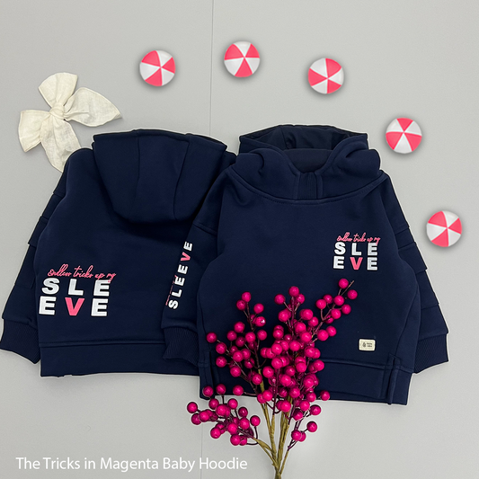 The Tricks in Pink Baby Girls Hoodie (HOODIE ONLY)