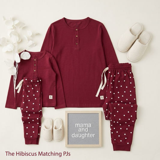The Hibiscus Fall Adult PJs ONLY