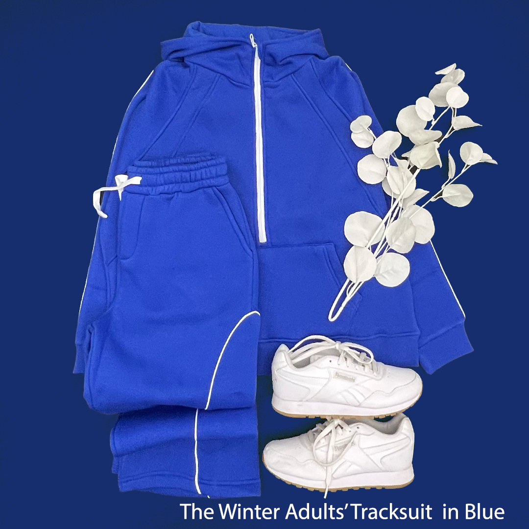 The Winter Tracksuit in Blue For Adults