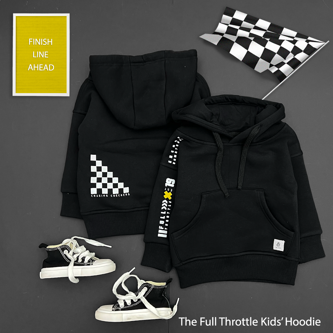 The Full Throttle Kids Hoodie (HOODIE ONLY)