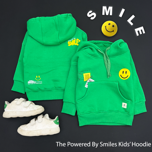 The Powered by Smiles Kids Hoodie (HOODIE ONLY)