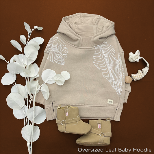 The Oversized Leaf Babies Hoodie (HOODIE ONLY)