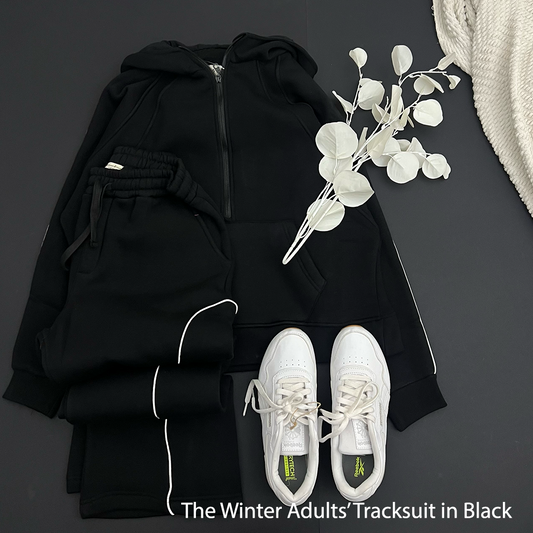 The Winter Tracksuit in Black For Adults