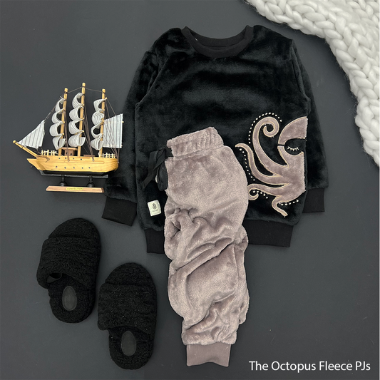 The Octopus Boys Fleece PJs