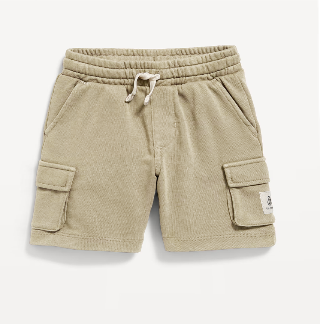 Beige Cargo Kids’ Shorts