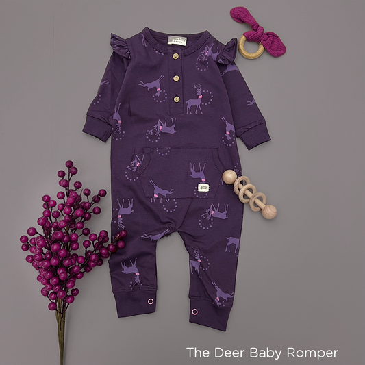 The Deers Baby Girls Romper