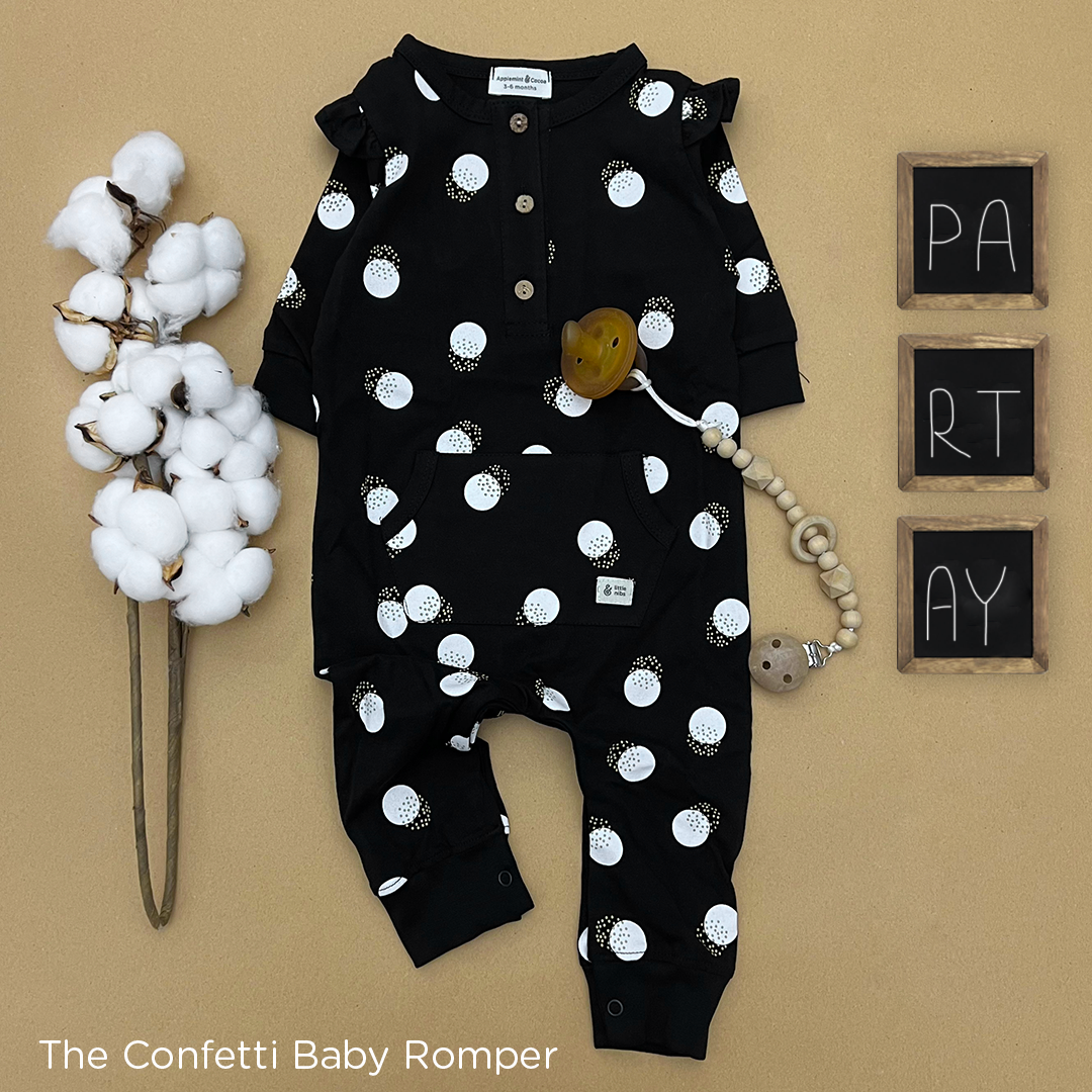 The Confetti Baby Girls Romper