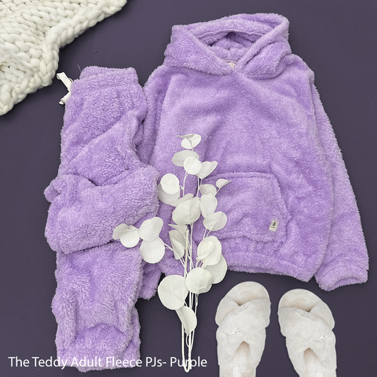 The Lavender Teddy Women Fleece PJs